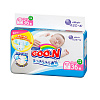 Подгузники Goo.N для новорожденных до 5 кг коллекция 2019 (Размер SS, на липучках, унисекс, 36 шт)(853888)