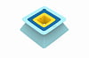 Игровой набор Строим замки из песка и снега PIRA (цвет голубой+ синий+ желтый)