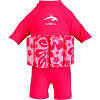 Купальник-поплавок Floatsuits Hibiscus/ Pink, L/ 4-5 л