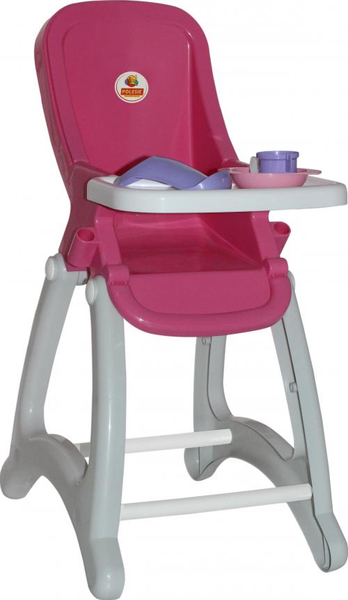Кукольный стульчик для кормления, цвет: нежно-сиреневый (PFD120-30)