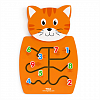 Игрушка настенная Кот с цифрами (50676)