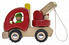 Машинка деревянная Эвакуатор, красный, 19 см (55926G)