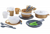 Набор посуды Modern Metallics, 27 предметов (63532)