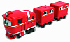 Паровозик с двумя вагонами Robot Trains Альф (80180)