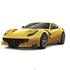 Автомодель - Ferrari F12TDF (желтый, красный, 1:24)