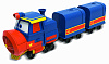Паровозик с двумя вагонами Robot Trains Виктор (80179)