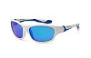 Детские солнцезащитные очки Sport бело-голубые (Размер 3+) (KS-SPWHSH003)