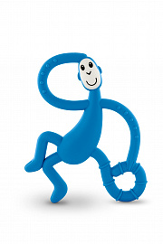 Игрушка-грызун Танцующая Обезьянка (цвет синий, 14 см)