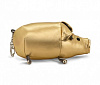 Мягкая игрушка-брелок Поросенок Гламурчик, золотой, 14 см (8022/12)