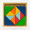 Конструктор деревянный Разноцветный треугольник
