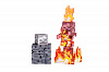 Игровая фигурка Minecraft Skeleton on Fire серия 4