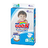 Подгузники Goo.N для детей 9-14 кг размер L унисекс 54 шт (853944)