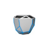 Акустика Geo Speaker (серебристая с синей LED-подсветкой,Bluetooth,моно)