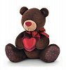 Медвежонок Choco с сердцем сидячий, 25 см