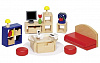 Набор для кукол Мебель для гостинной II, 28 предметов (51749G)