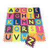 Детский развивающий коврик-пазл ABC (140х140 см, 26 квадратов)