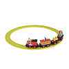 Игровой набор с железной дорогой Баттатоэкспресс (свет,звук,водяной пар,4 вагончика, диаметр 91см)