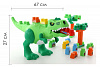 Набор Динозавр+конструктор 30 элементов (в коробке)
