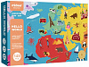 Магнитная карта Мира Hello World MiDeer (MD1018) 