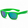 Детские солнцезащитные очки Wawe неоново-зеленые, 3+ (KS-WANG003)