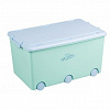 Ящик для игрушек Rabbits KR-010 turquoise-blue