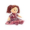 Кукла Карина в бордовом платье (музыкальная, 25 см)
