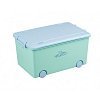 Ящик для игрушек Junior TG-179 Rabbits turquoise-blue