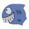 Шапочка для плавания Junior Character Silicone Blue Jaws