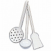 Игровой набор кухонных принадлежностей эмаль 3 единицы (NIC530600)