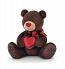 Медвежонок Choco с сердцем сидячий, 20 см