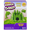 Кинетический песок Kinetic sand color, зеленый 680 г
