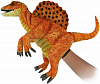 Спинозавр золотой Hansa 42 см, реалистичная мягкая игрушка на руку (7760)