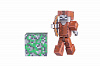 Игровая фигурка Minecraft Skeleton in Leather Armor серия 3