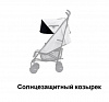 Солнцезащитный козырек на детскую коляску BO Black S201-05B-1